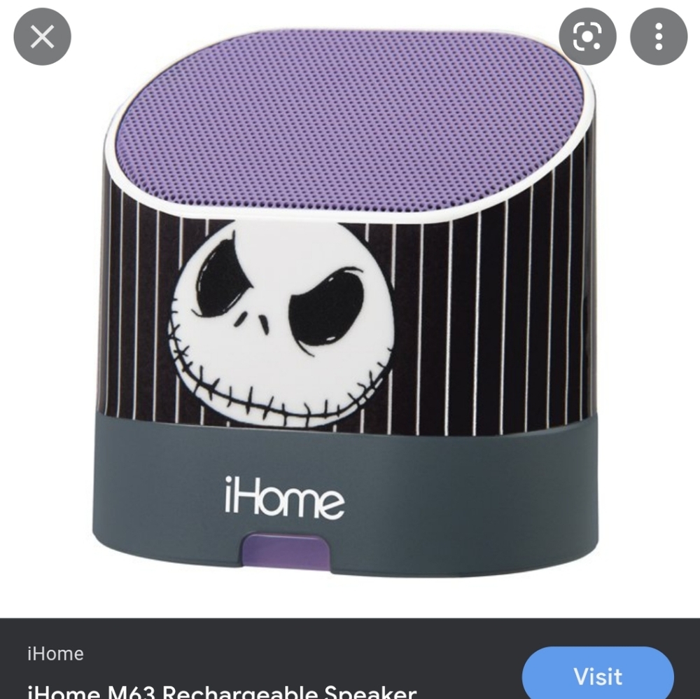 Nightmare before Christmas rechargeable portable IHome  speaker